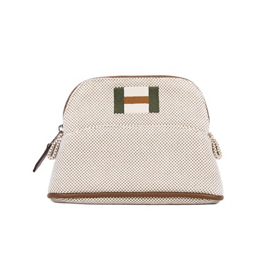 愛馬仕 Hermes Bolide Casaque 收納包 超級迷你型 米灰色 H103970Mv05 H103970M 05  原廠盒子/購買證明