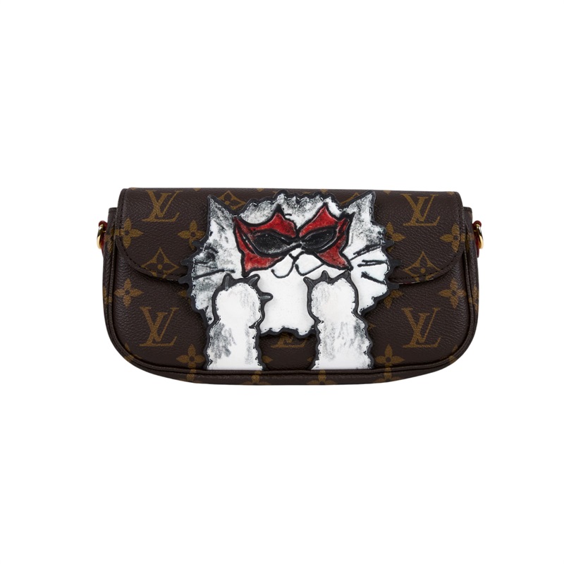 路易威登 LOUIS VUITTON Wallet on Chain 肩背包 手拿包 M15148 晶片款  原廠盒子/防塵袋/背帶/鍊帶