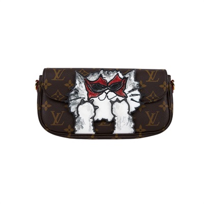 路易威登 LOUIS VUITTON Wallet on Chain 肩背包 手拿包 M15148 晶片款  原廠盒子/防塵袋/背帶/鍊帶