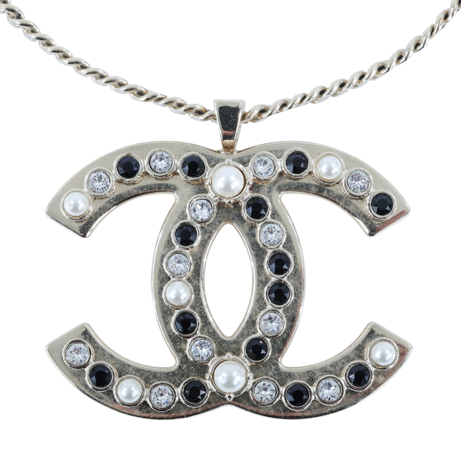 香奈兒 CHANEL CC LOGO 項鍊 5176811709190B23K 大雙C項鍊 原廠盒子/內襯