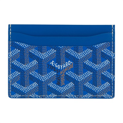 高雅德 GOYARD Saint-Sulpice Card Wallet 卡夾 STSULPPMLTY 藍卡夾 原廠盒子