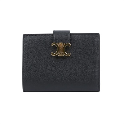 思琳 CELINE NinoI 搭帶 錢包 短夾 中型 10M913GHH 黑NINO搭帶錢包 中 防塵袋/台灣購買證明/原廠盒子