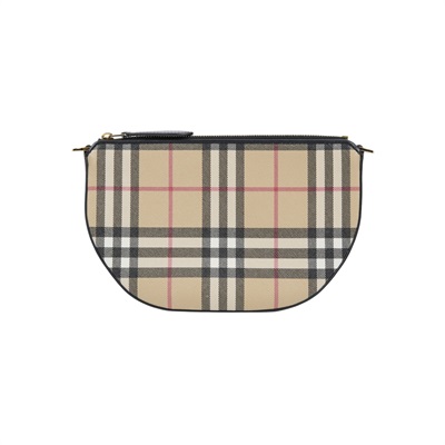 博柏利 BURBERRY Olympia 格紋 腋下包 8050580 格紋OLYMPIA腋下包 防塵袋/背帶