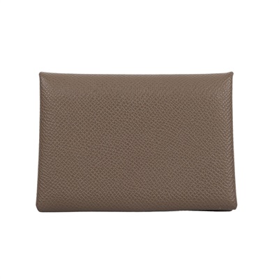 愛馬仕 Hermes Calvi Duo 卡包 CALD W UY 001 TM W刻大象灰CALVI DUO 原廠盒子