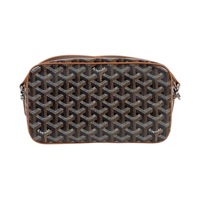 高雅德 GOYARD Cap-Vert PM Bag 肩背 斜背包 CAPVE2PMLTY CAP-VERT PM焦糖 防塵袋/購買證明