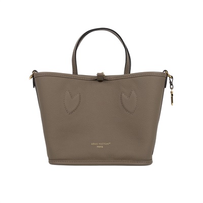 路易威登 LOUIS VUITTON Neverfull Bandoulière Inside Out BB 托特包 M28349 晶片款  原廠盒子/防塵袋/背帶