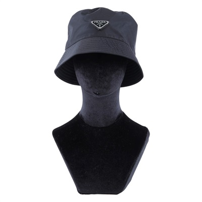 普拉達 PRADA Re-Nylon 漁夫帽 2HC137_2DMI_M 黑漁夫帽#M 防塵袋