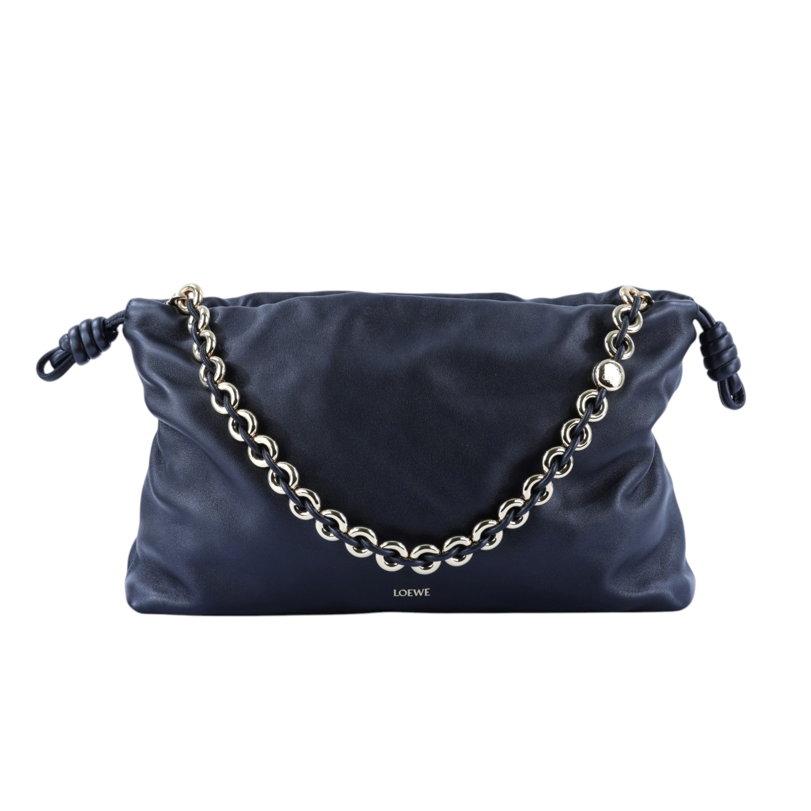 羅意威 LOEWE Medium Flamenco 手提包 A411FCRX02 黑FLAMENCO PURSE 防塵袋/背帶