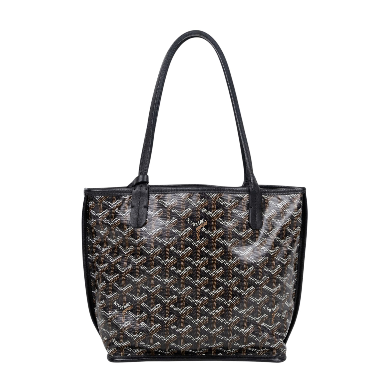 高雅德 GOYARD Anjou Mini Bag 托特包 ANJOUSMINCG 黑ANJOU MINI 防塵袋