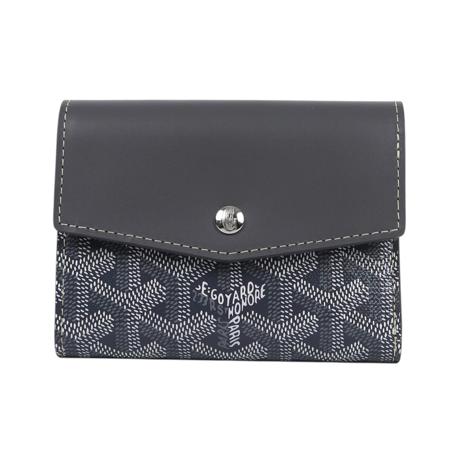 高雅德 GOYARD Saint Gabriel 錢包 三折 短夾 STGABRPMLTY 灰短夾 原廠盒子