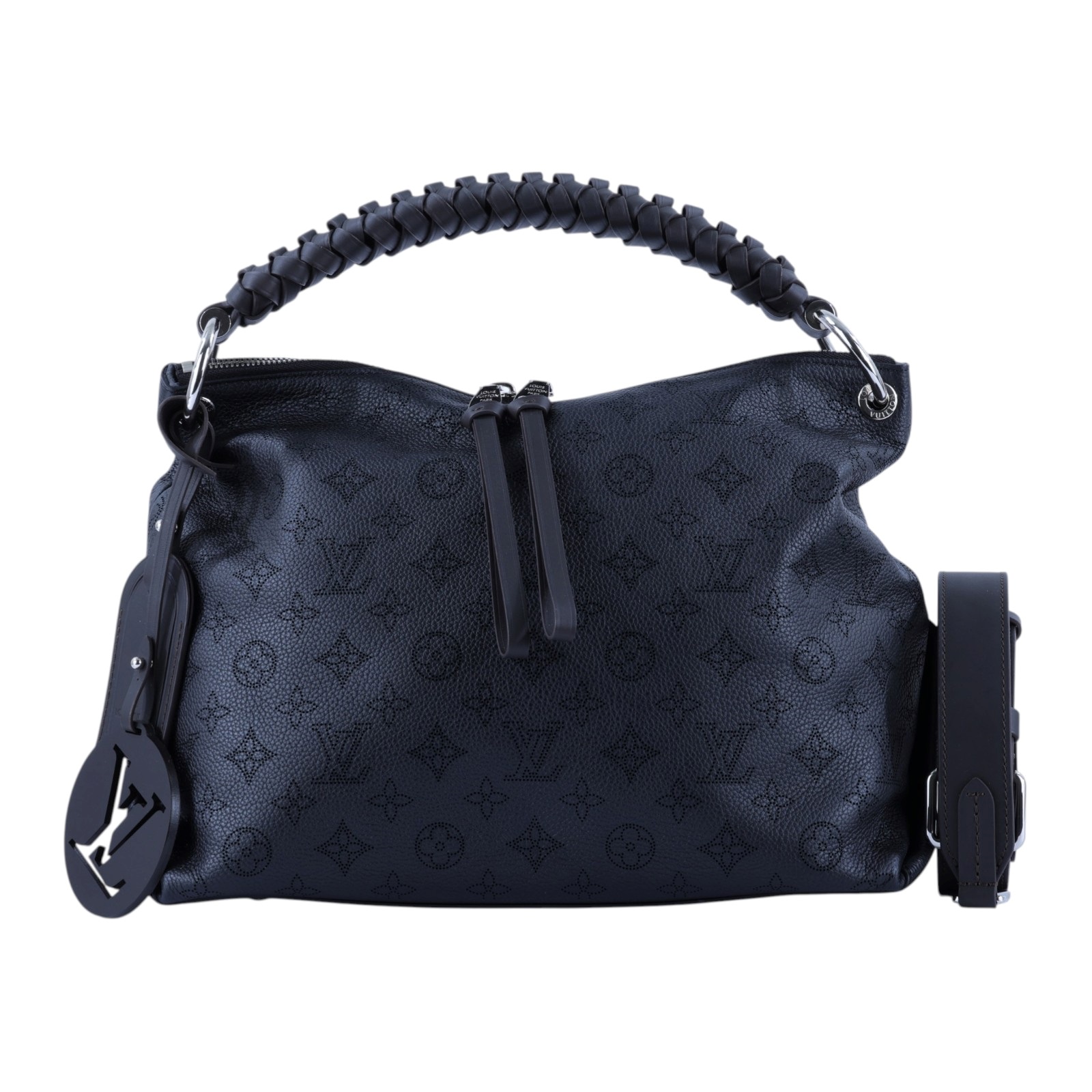 路易威登 LOUIS VUITTON Beaubourg Hobo MM Mahina 手提包 肩背包 M56073  防塵袋/背帶