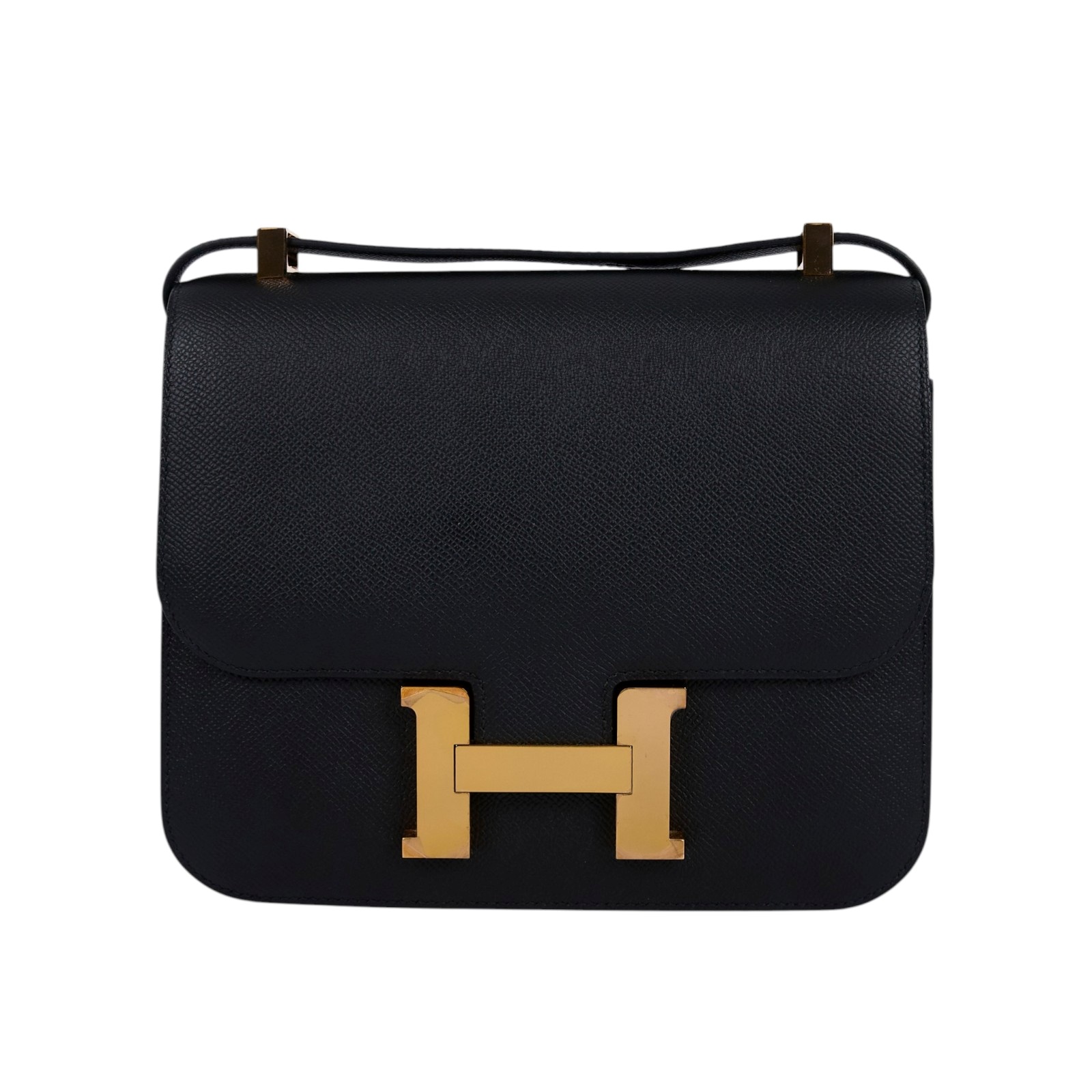 愛馬仕 Hermes Constance Bag 康康包 24 CN24 CST 624 DY C刻黑CONSTANCE24 防塵袋