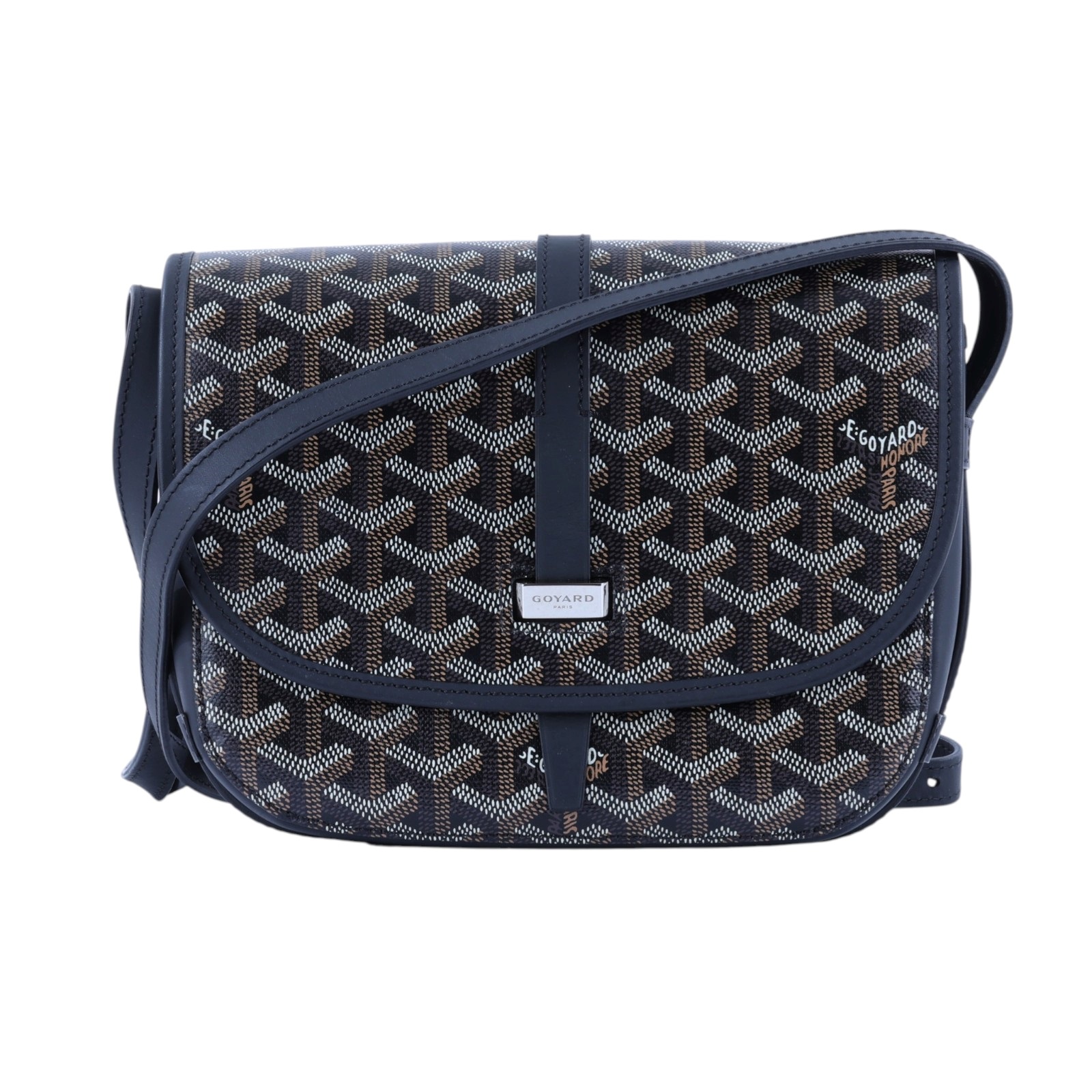 高雅德 GOYARD Belvédère PM 小型 馬鞍包 BELVE3PMLTY 黑Belvedere PM 防塵袋