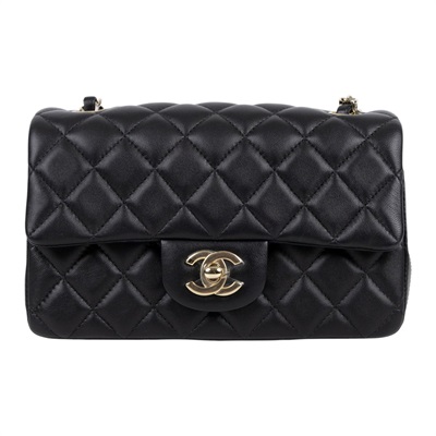 香奈兒 CHANEL CF 迷你 口蓋包 A69900 30開 黑羊COCO20 防塵袋/保證卡