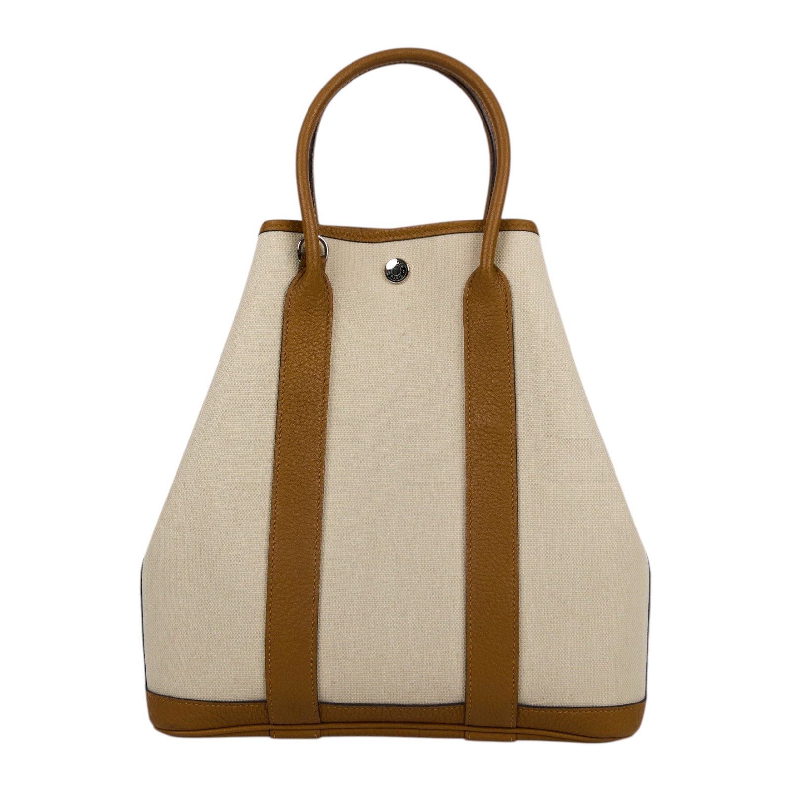 愛馬仕 Hermes Garden File 28 竪版 花園包 GF28 Y刻 米色GARDEN FILE 原廠盒子/防塵袋/背帶