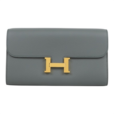 愛馬仕 Hermes Constance to go 康康包 長夾 金色五金 杏仁綠 H080126CC63 /KCS002BH  原廠盒子/防塵袋/購買證明影本