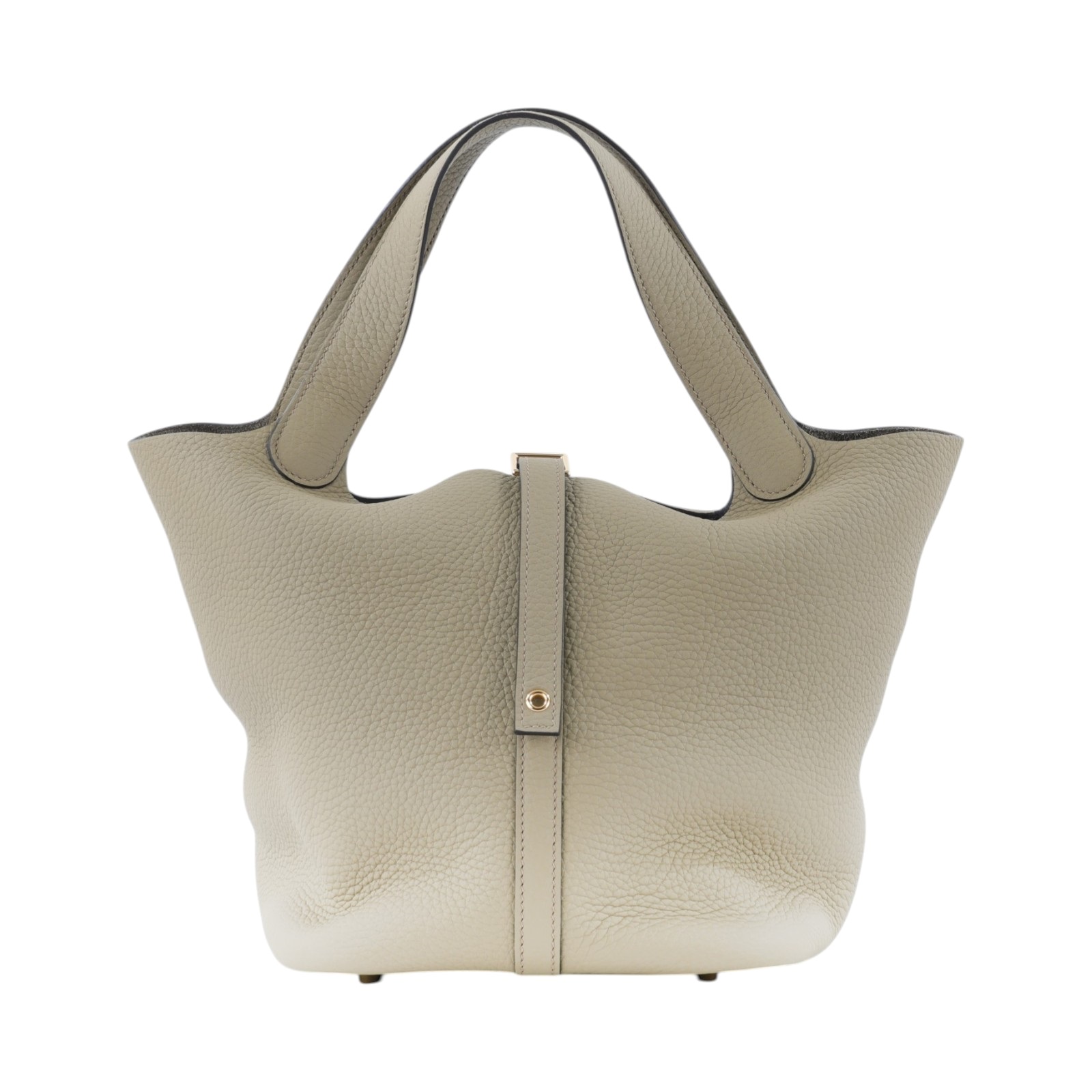 愛馬仕 Hermes Picotin Lock 22 菜籃子包 金色五金 馬爾法米色 H060991CC8Q /W HZ 004 MA  原廠盒子/防塵袋/鎖組