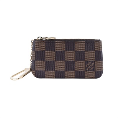 路易威登 LOUIS VUITTON 鑰匙零錢包 吊飾 棋盤格 棕色 N62658 棕棋盤鑰匙包 原廠盒子/防塵袋