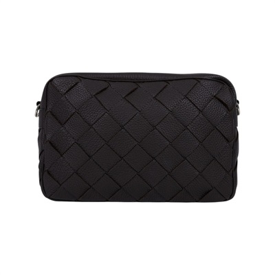 寶緹嘉 BOTTEGA VENETA Intrecciato 斜背包 755925V4G31 深咖寬編織肩背包 原廠盒子/防塵袋