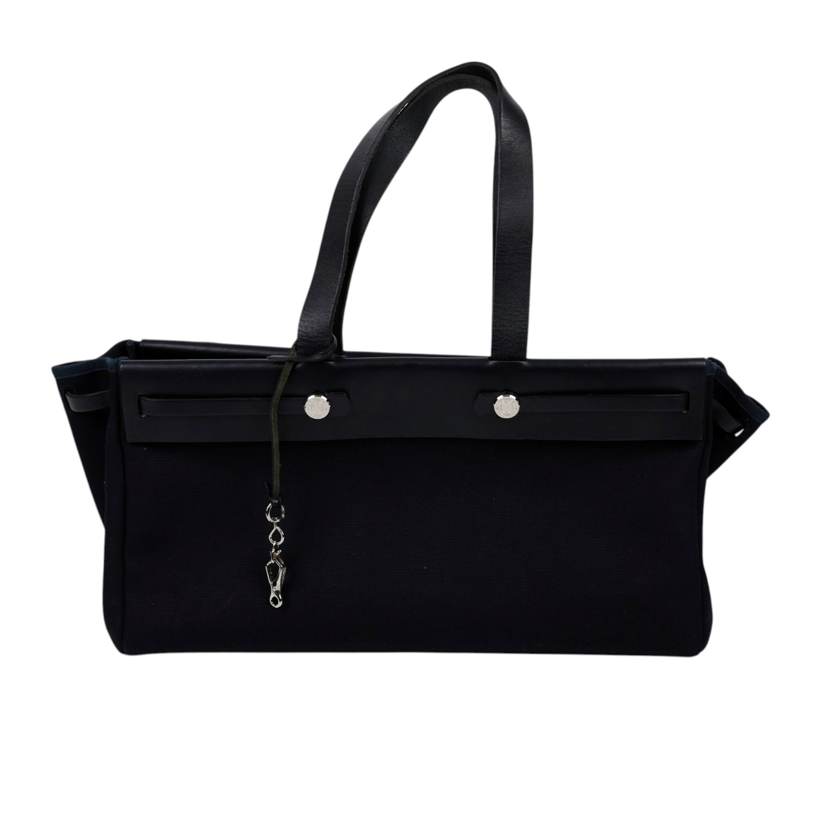 愛馬仕 Hermes Herbag Cabas MM HERCMM □G 黑Herbag Cabas MM 無附屬品