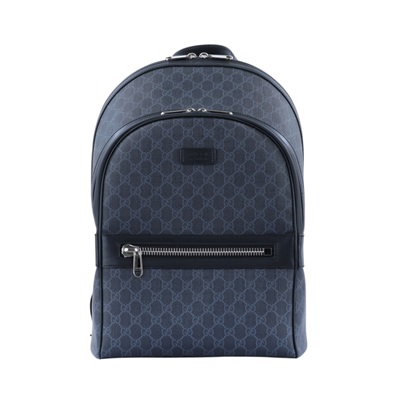 古馳 GUCCI GG Supreme 後背包 雙肩包 771158 KAAAK 黑GG後背包 防塵袋/購買證明