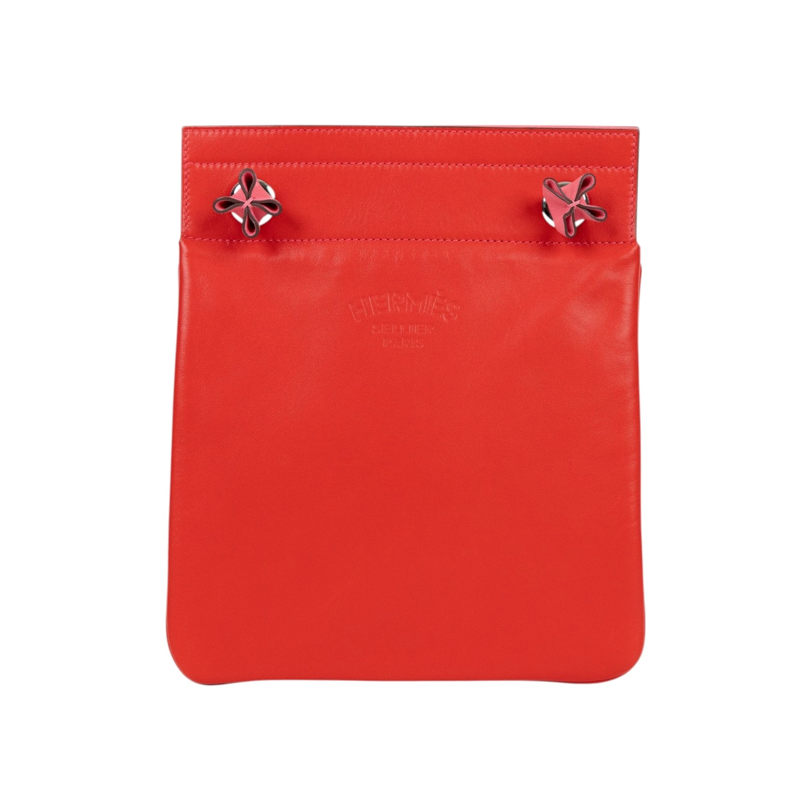 愛馬仕 Hermes Aline Mini 扁包 心紅色 H076236CKS3 YAM010YH Y刻紅ALINE 防塵袋