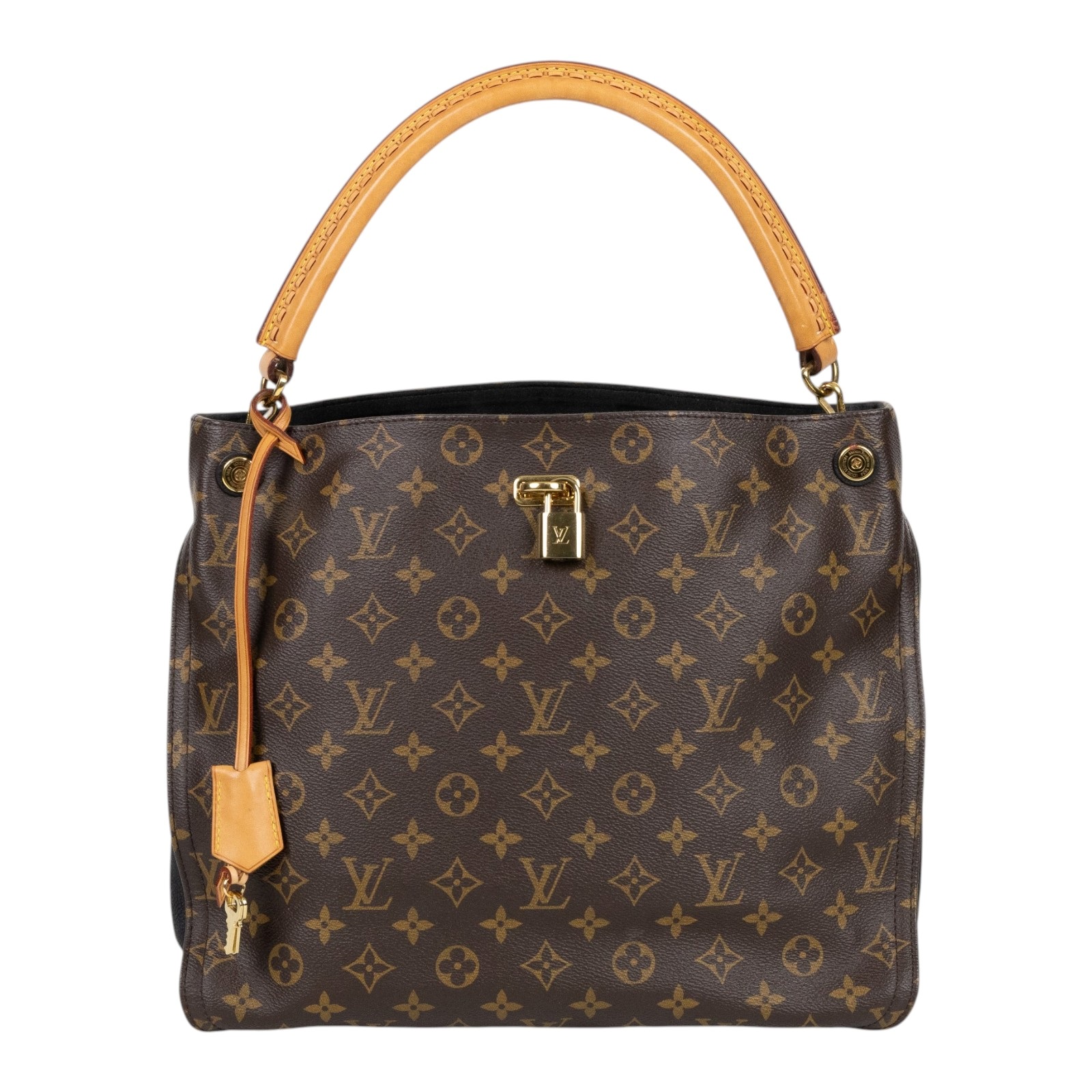 路易威登 LOUIS VUITTON Gaia 肩背包 手提包 M41621 原花肩包TOTE 防塵袋/購買證明