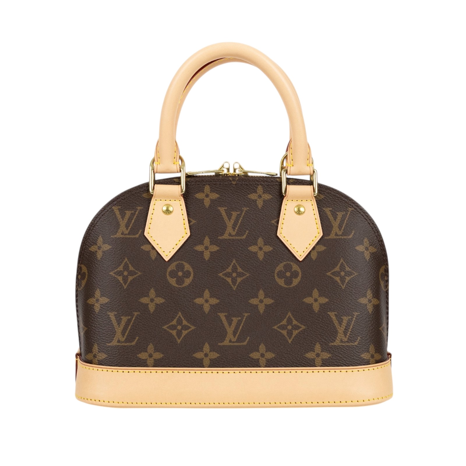 路易威登 LOUIS VUITTON Alma BB 手提包 肩背包 斜背包 M53152 晶片款 原花ALMA BB貝殼包 防塵袋/鎖組/肩帶
