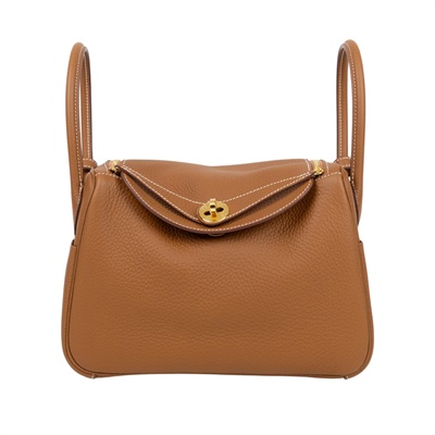 愛馬仕 Hermes Lindy 琳迪包 26 金棕色 金色五金 H073428CC37 W刻 金棕LINDY26 防塵袋/購買證明