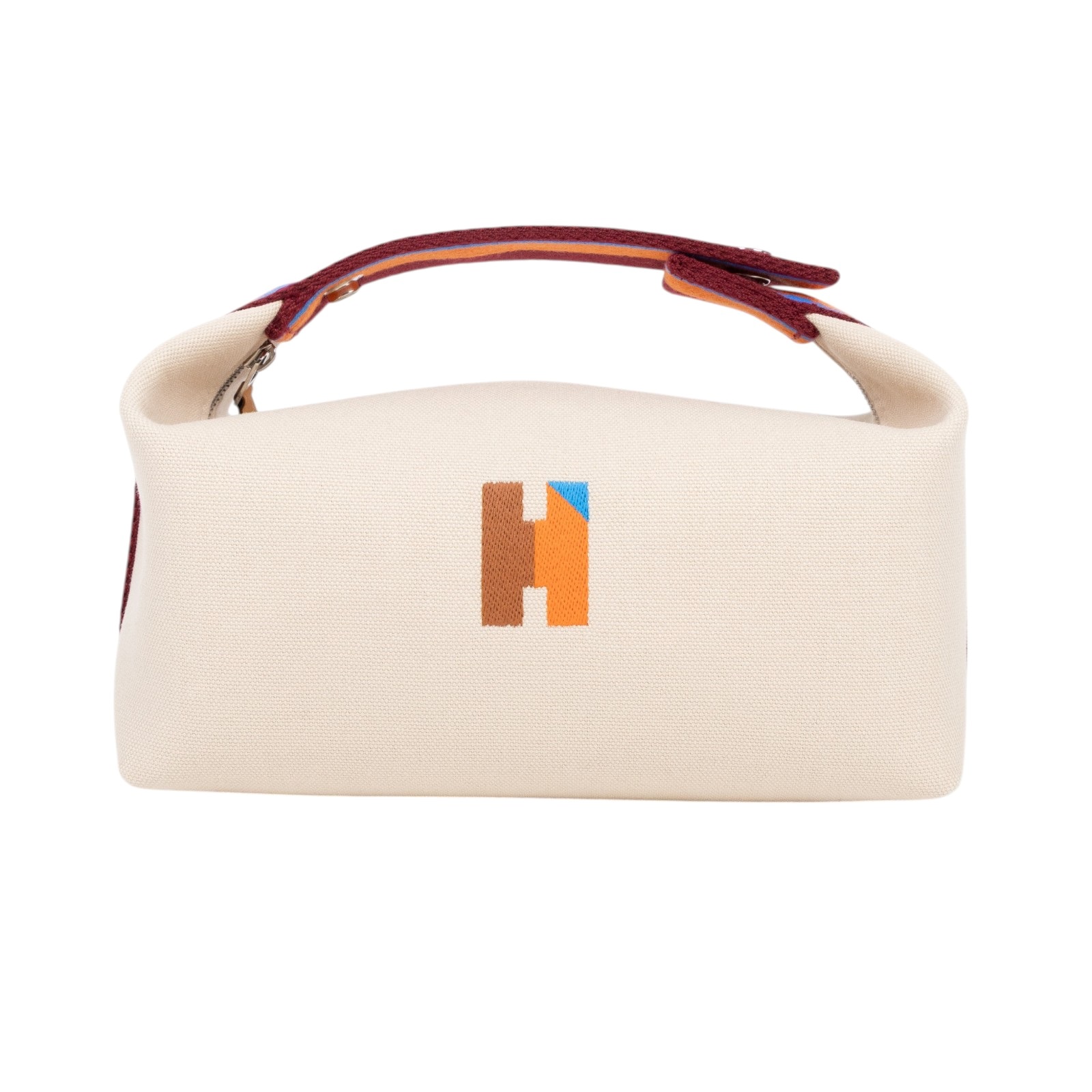 愛馬仕 Hermes Bride a Brac H Pavillon 收納包 小型 火橘色 H104346Mv02 H104346M  無附屬品
