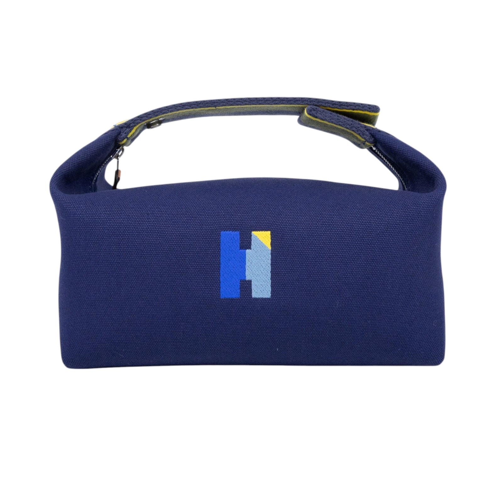 愛馬仕 Hermes Bride a Brac H Pavillon 收納包 小型 海軍藍 H104346Mv04 H104346M  無附屬品