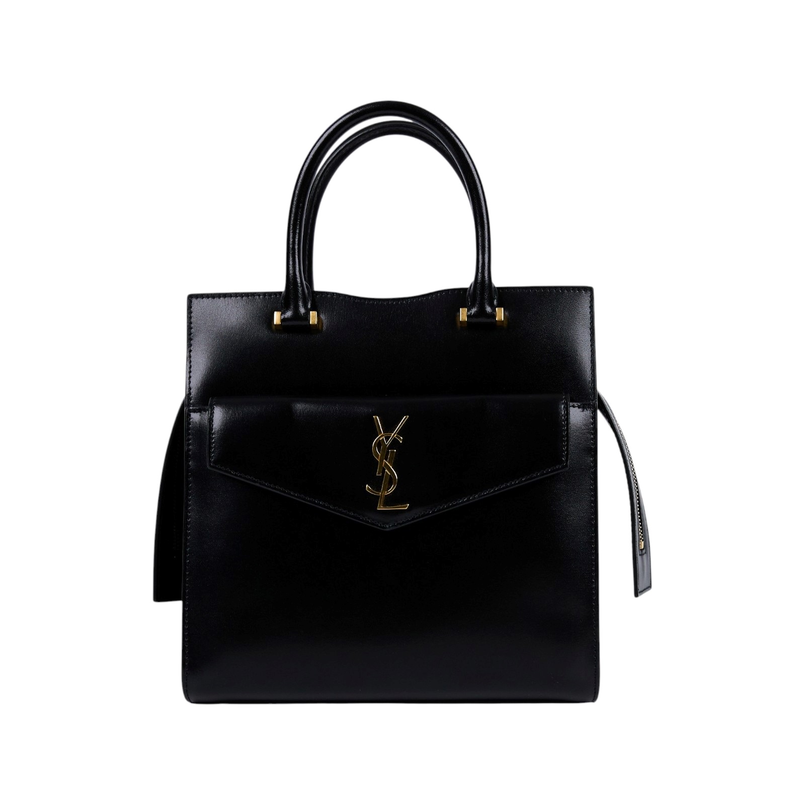 聖羅蘭 YSL SAINT LAURENT Uptown 小型 托特包 56120303P0J 黑金UPTOWN 小號 防塵袋