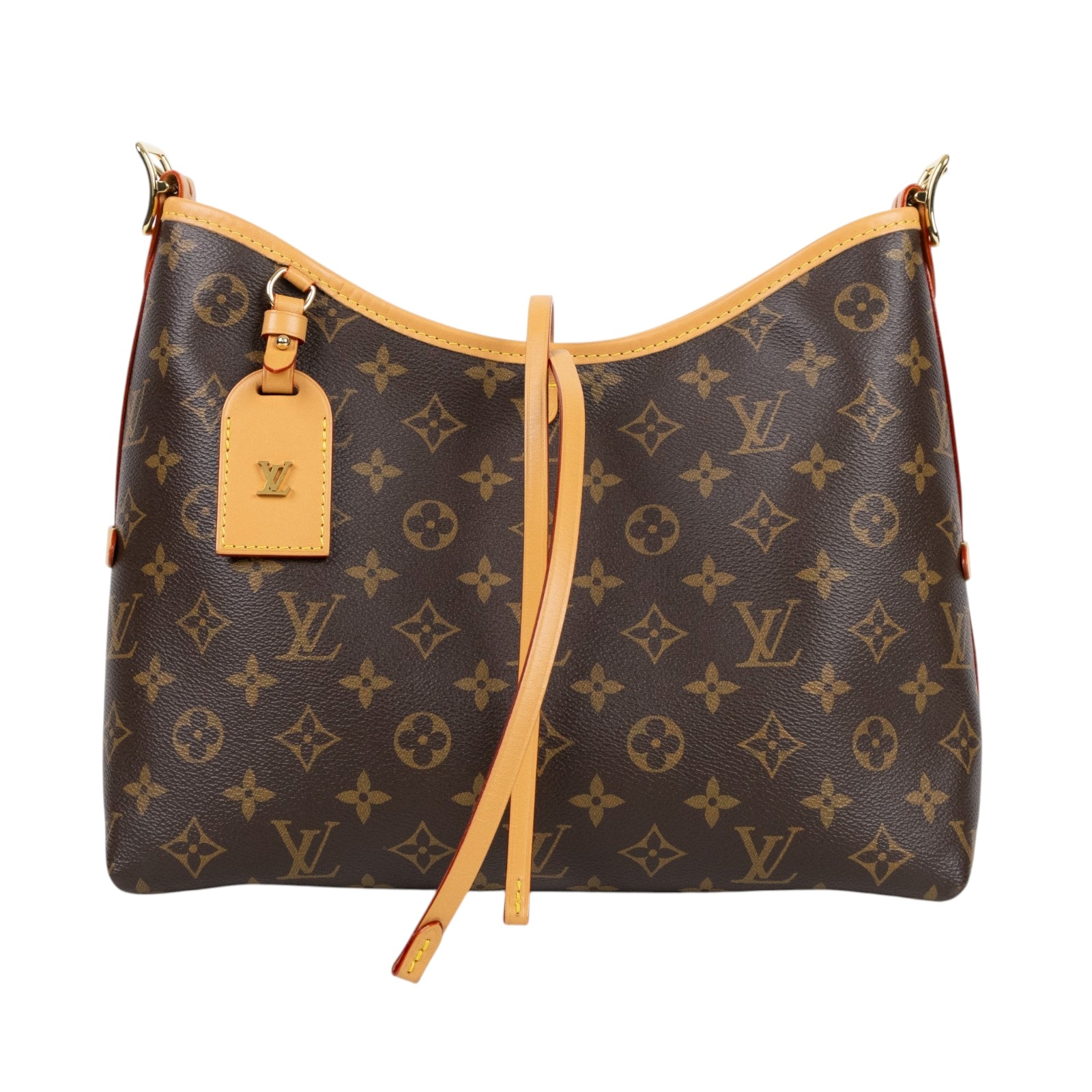路易威登 LOUIS VUITTON CarryAll PM 原花 肩背包 M46203 晶片款 原花CARRYALL PM 原廠盒子/防塵袋/背帶/內袋