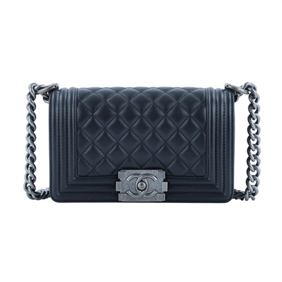 香奈兒 CHANEL Boy 20 小型 口蓋包 A67085 Y09953 晶片款 BOY20 原廠盒子/防塵袋/購買證明影本