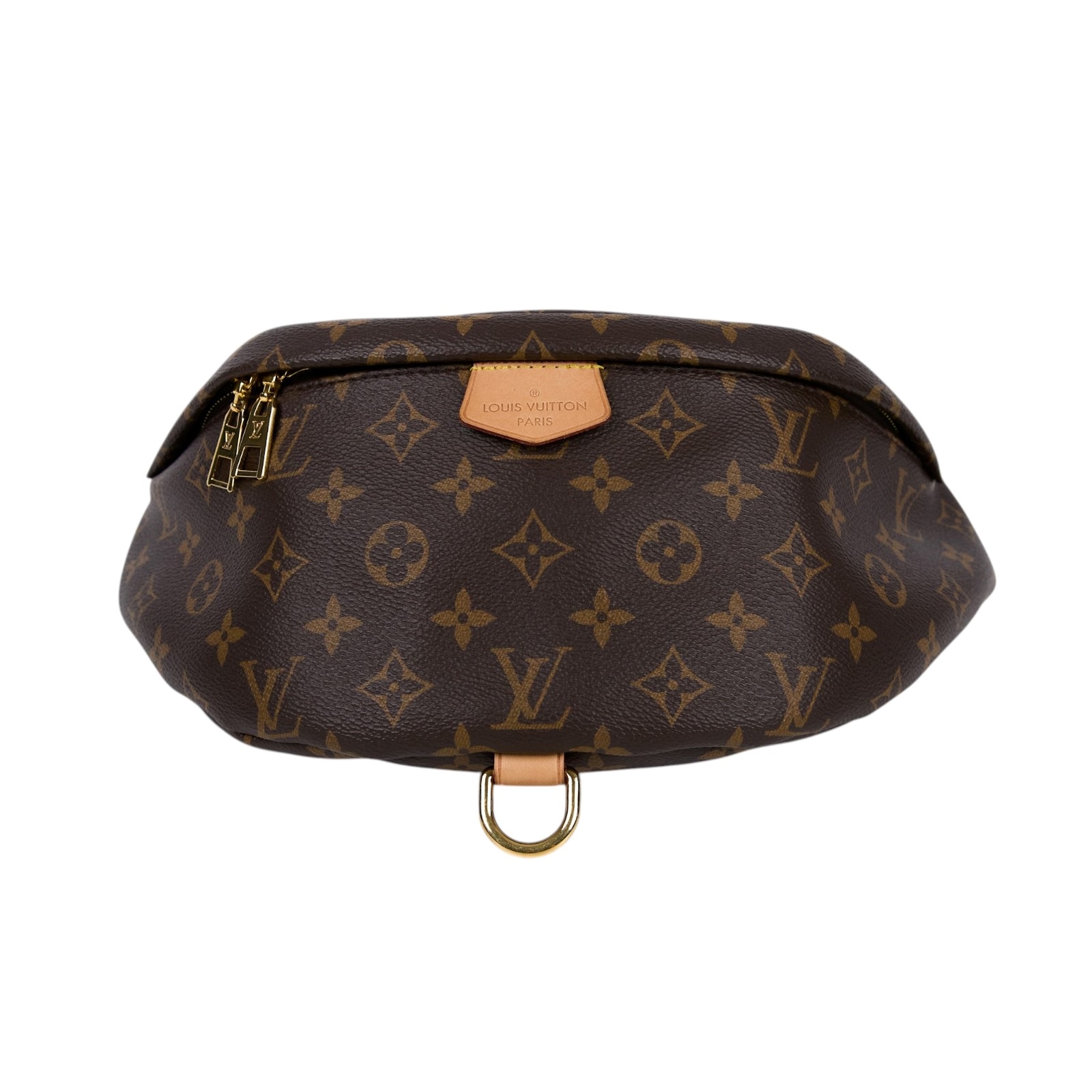 路易威登 LOUIS VUITTON Bumbag 經典帆布 腰包 斜跨包 M43644 原花腰包 防塵袋/原廠盒子