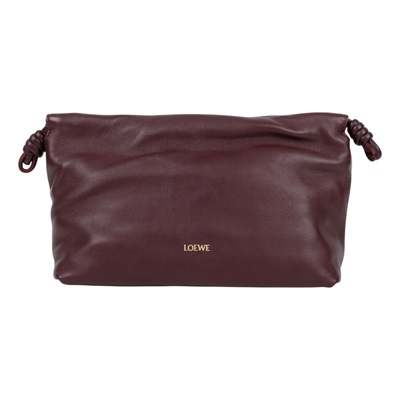 羅意威 LOEWE Medium Flamenco 手提包 A411FCRX02 紅棕FLAMENCO MEDIUM 防塵袋/背帶2