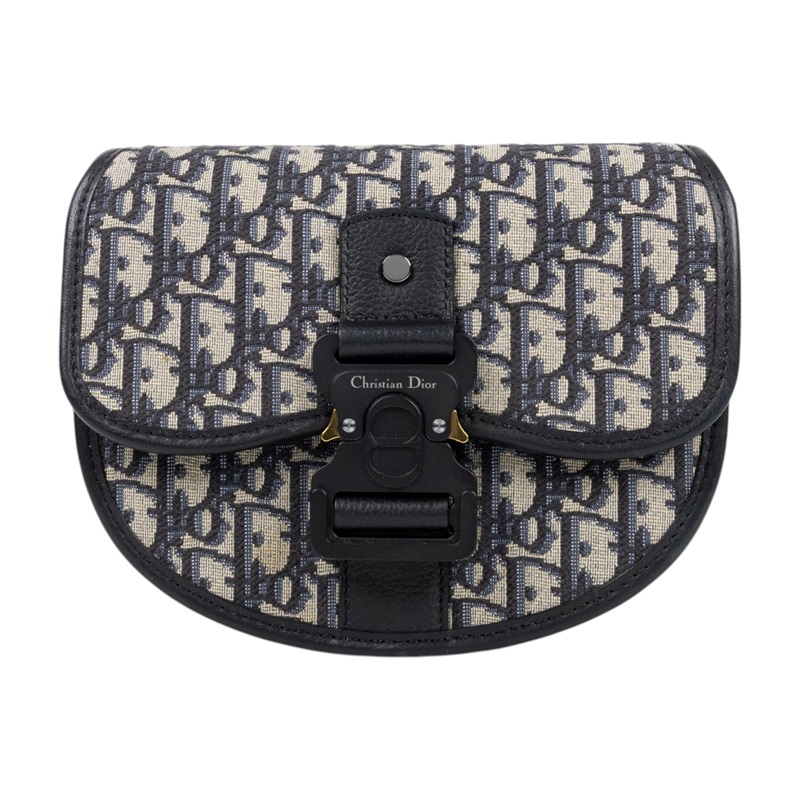 迪奧 CHRISTIAN DIOR Mini Gallop Bag with Strap 迷你 手袋 Dior Oblique 緹花 1ADPO033YKY  無附屬品