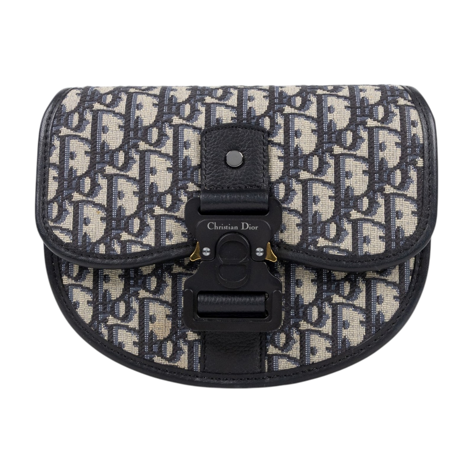 迪奧 CHRISTIAN DIOR Mini Gallop Bag with Strap 迷你 手袋 Dior Oblique 緹花 1ADPO033YKY  無附屬品