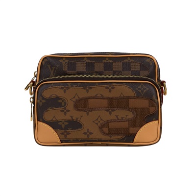 路易威登 LOUIS VUITTON Nil 斜後背包 M26068 晶片款 原花NIL AUTRES TOILES 防塵袋/背帶/吊牌