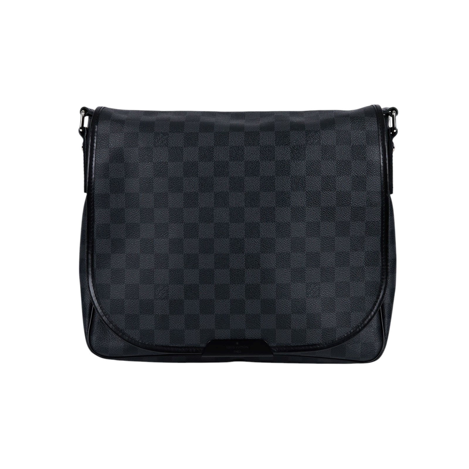 路易威登 LOUIS VUITTON Daniel MM 棋盤格 紋斜背包 N58029 黑棋盤DANIEL MM 防塵袋