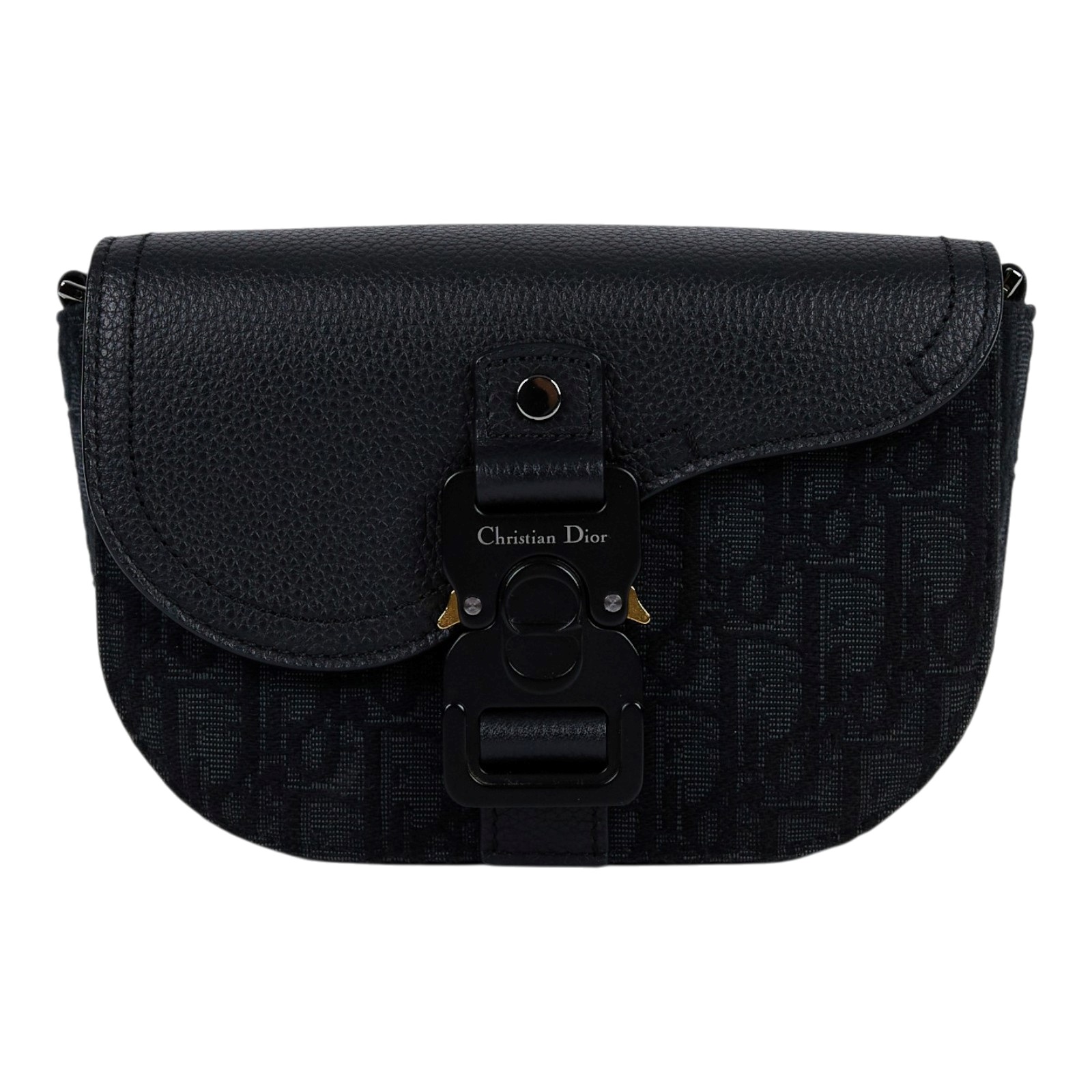 迪奧 CHRISTIAN DIOR Saddle 迷你 翻蓋 郵差包 2ADCA435YKS Saddle 迷你翻蓋郵差包 原廠盒子/防塵袋/購買證明