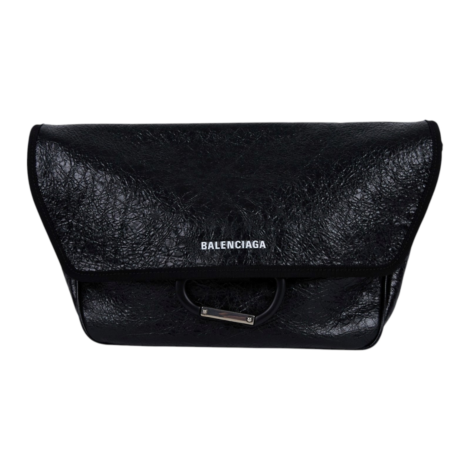 巴黎世家 BALENCIAGA Explorer 郵差包 8348312ABX0 黑EXPLORER肩背包 無附屬品