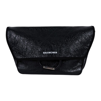 巴黎世家 BALENCIAGA Explorer 郵差包 8348312ABX0 黑EXPLORER肩背包 無附屬品