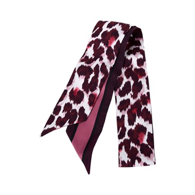 迪奧 CHRISTIAN DIOR Mitzah TWILLY 絲巾 15LEO106ZKDO 酒紅TWILLY 原廠盒子