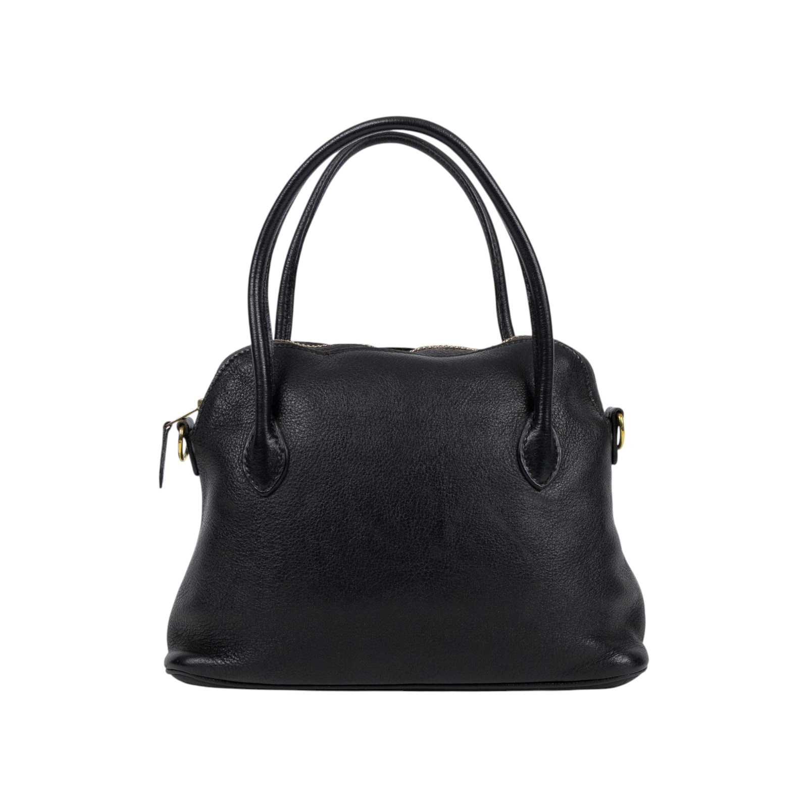 愛馬仕 Hermes Bolide Bag 1923 柏莉包 mini BLM ○刻(刻印不明) 黑BOLIDE MINI 背帶(刻印變淡年分不明)