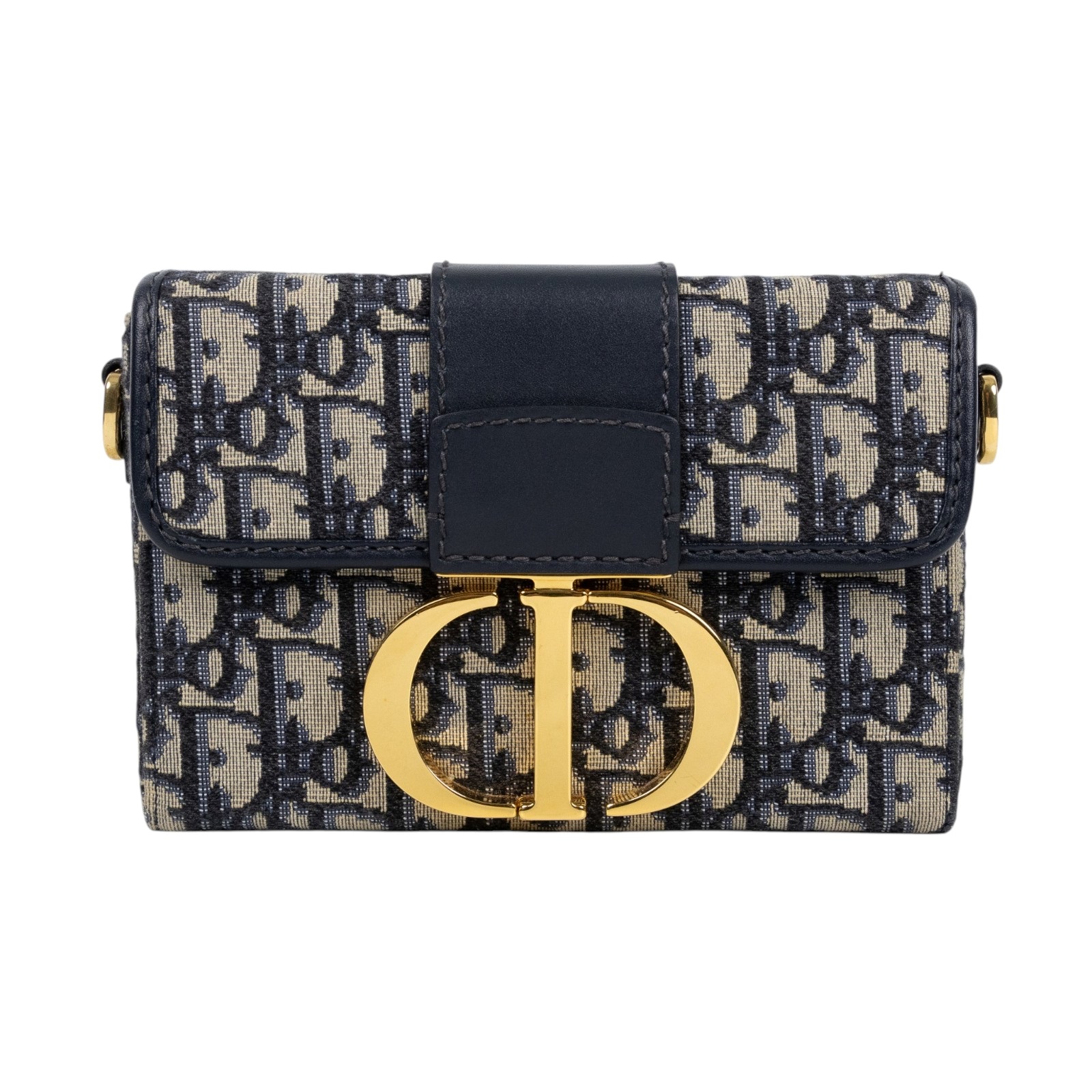 迪奧 CHRISTIAN DIOR 30 Montaigne 肩背手提包 M9204UTZQ 老花蒙田BOX 原廠盒子/防塵袋/背帶/保證卡/購買證明