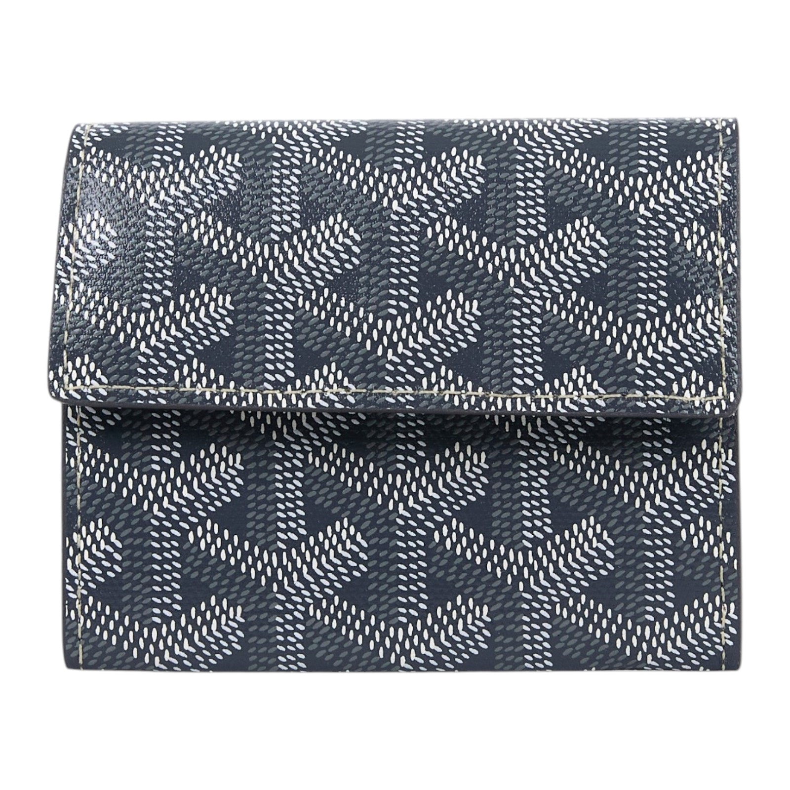 高雅德 GOYARD Marigny Wallet 零錢包 MARIGNPMLTY 灰掀蓋卡包 無附屬品