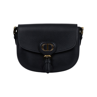 迪奧 CHRISTIAN DIOR Bobby 中型 肩背包 斜背包 M9337USKU 黑BOBBY中號 防塵袋