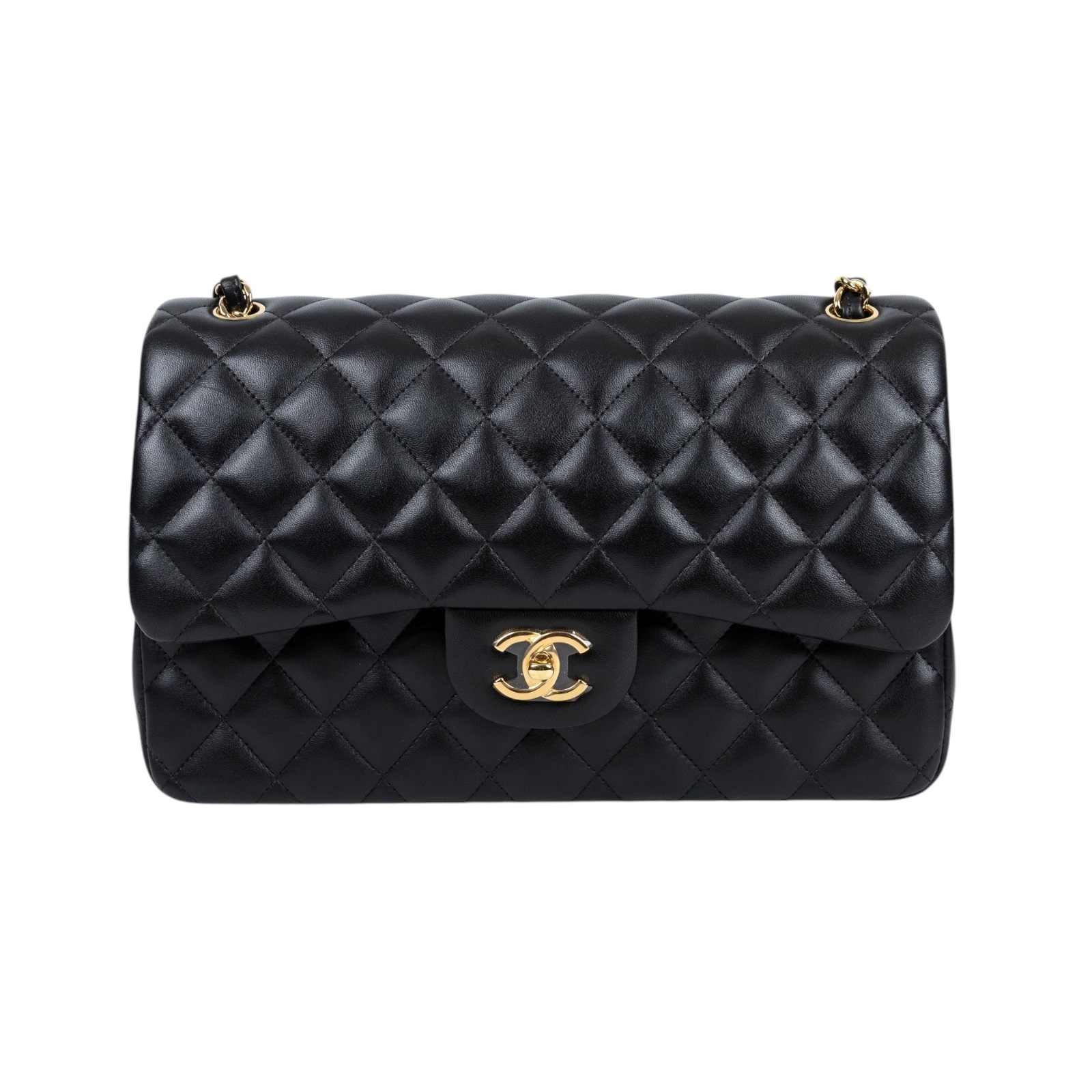香奈兒 CHANEL CF 經典 大型 口蓋包 A58600 27開黑金羊COCO JUMBO 原廠盒子/防塵袋/保證卡