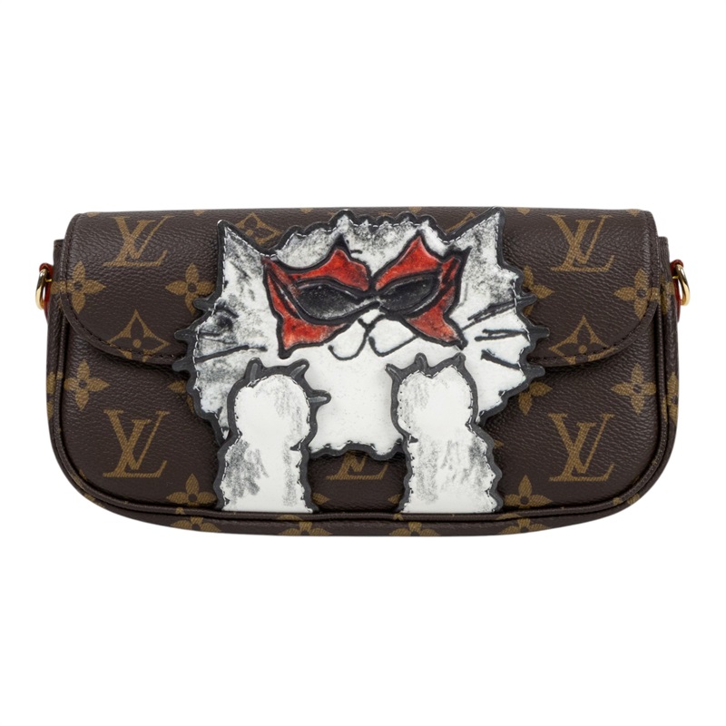 路易威登 LOUIS VUITTON Wallet on Chain 肩背包 手拿包 M15148 晶片款  背帶/鍊帶